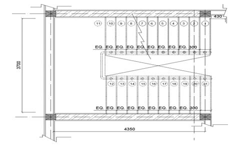 Housing Building Structure Detail Plan Elevation And Section 2d View