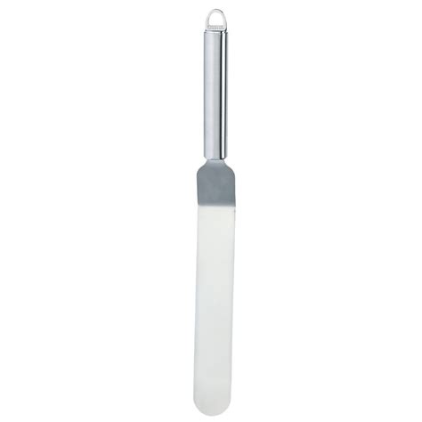 Spatule coudée inox brossé 18cm Culinarion