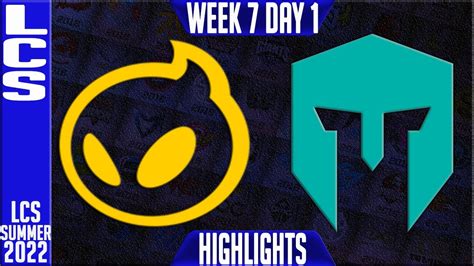 Dig Vs Imt Highlights Lcs Summer W D Dignitas Vs Immortals