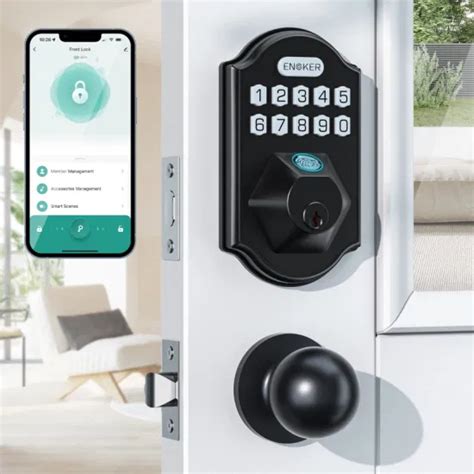 Digital Keyless Entry Smart Door Lock With Finger Print Chip Password