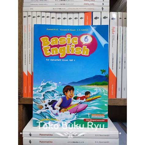 Jual Buku Bhs Inggris Basic English Kelas Sd Kurikulum Merdeka