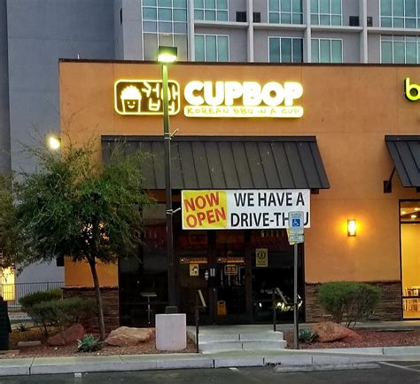 Cupbop Korean BBQ Las Vegas NV 89119 Menu Reviews Hours Contact