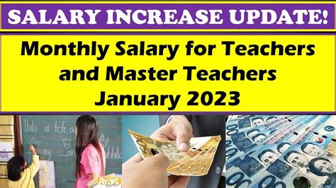 Salary Increase Update Monthly Salary For Teachers And Master