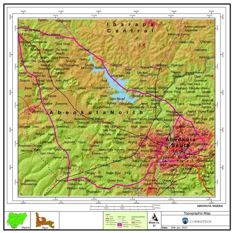 Abeokuta Map