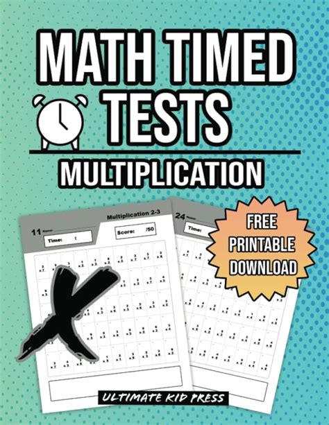 Math Timed Tests Multiplication Multiplication Fact Fluency