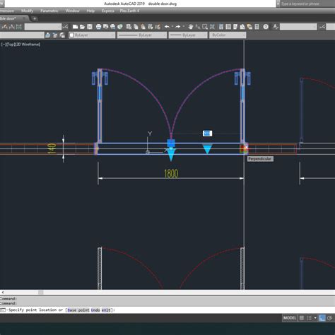 How To Insert A Door In Autocad At Meagan Michael Blog