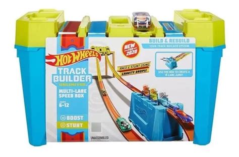 Caja Multipista Hot Wheels Track Builder Flk Mercadolibre