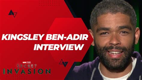 Kingsley Ben Adir SECRET INVASION Interview On Playing The Villainous