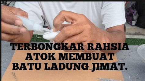 Diy Sinker Cara Membuat Batu Ladung Memancing Jimat Kos Membuat