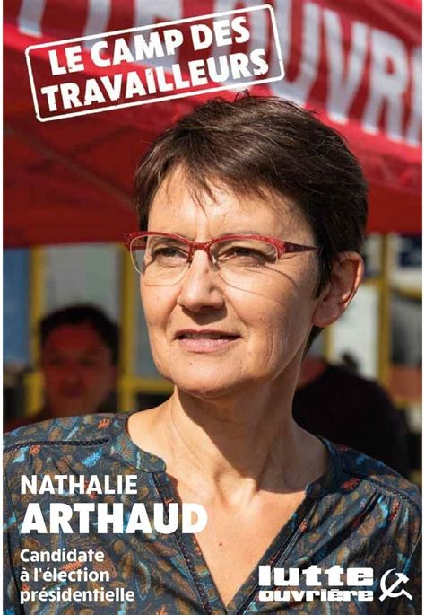 L Affiche De Nathalie Arthaud SGEN CFDT Alsace