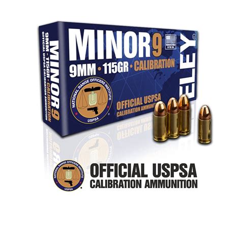 ELEY Minor 9mm USPSA Approved Ammo Killough Shooting Sports