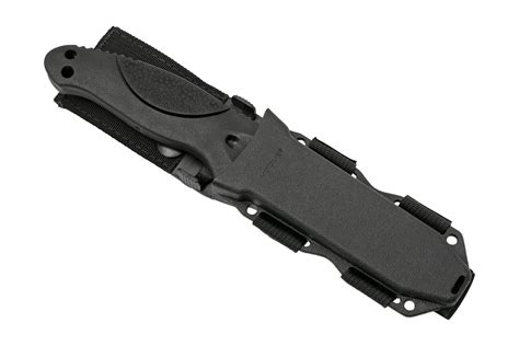 Hogue Ex F02 45” Rubber Black Allen Elishewitz Vaststaand Mes