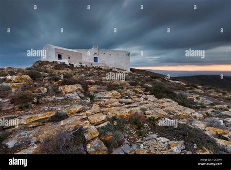 Greece sikinos monastery hi-res stock photography and images - Alamy