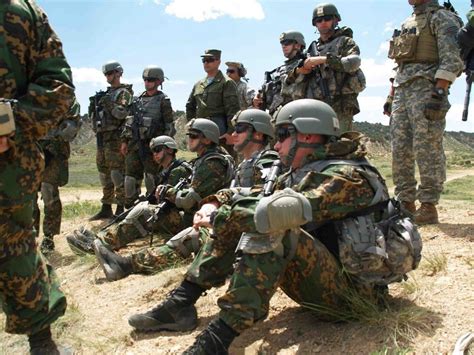 Fort Carson 2012 Russian 45th Guards Spetsnaz Brigade Train With
