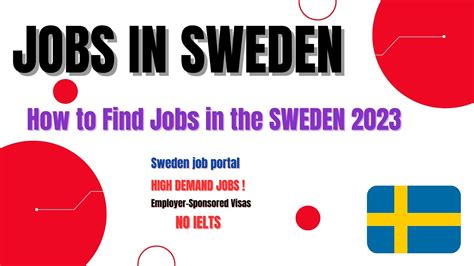 SWEDEN How To Find Jobs In Sweden For Foreigners In 2023 Best Job