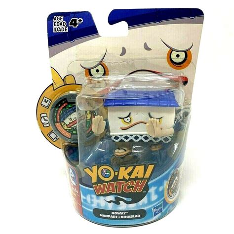 Yo Kai Watch Medal Moments Noway Action Figure Medal Coin Hasbro