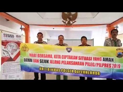 Video Deklarasi Pemilu Damai Pileg Pilpres Youtube