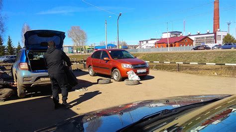 #115. Теперь лето на R14 и на штампах. — Lada Гранта, 1,6 л, 2013 года ...