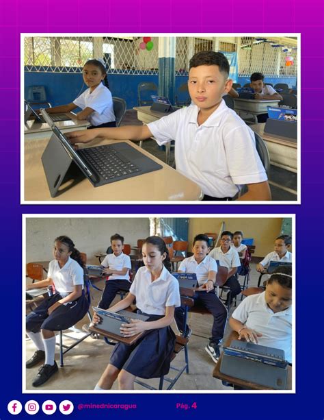 Mined Inaugura Aulas Digitales M Viles En Centros Educativos De