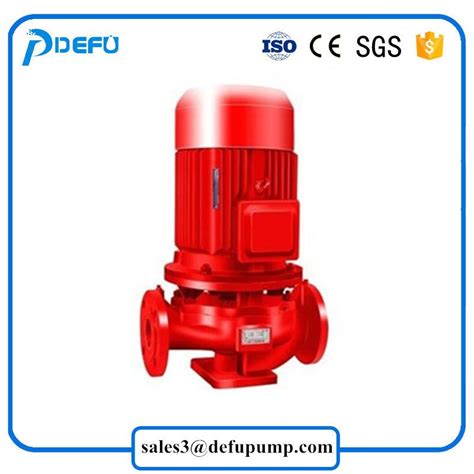 Portable Fire Fighting Centrifugal Inline Jockey Booster Fire Pump