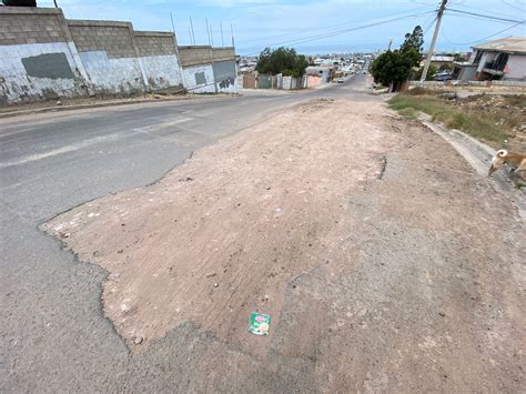 Tras Fugas De Agua La Calle No Ha Sido Reparada Noticias Rosarito