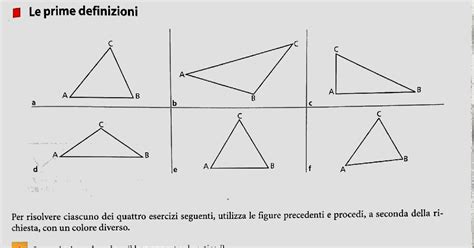 Iia Matematica Geometria Piana I Triangoli Teoria Test Di