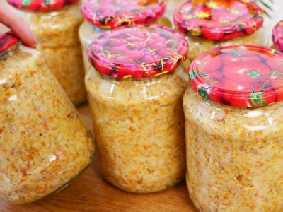 Салат в банках «Генеральский»: яркий и безумно аппетитный. Хрустящая ...