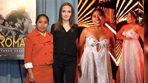 Entre Joaquin Phoenix Y Angelina Jolie El Lbum De Yalitza Aparicio