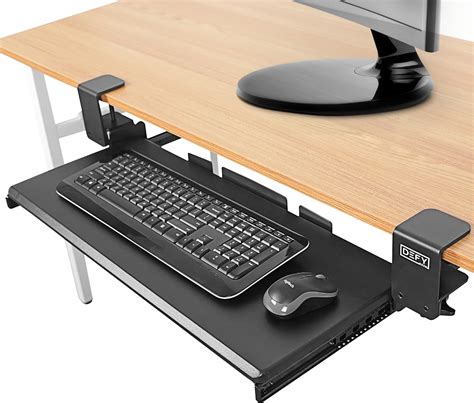 3m Adjustable Under Desk Keyboard Drawer Three Height Settings Wide