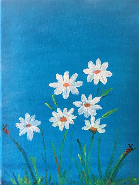 Flowers in oil | Acrylic painting for beginners, Acrylic painting, Painting