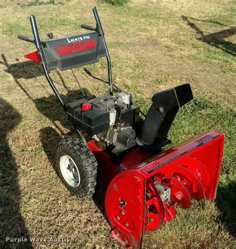 Mtd Yard Machines Snow Blower In Enterprise Ks Item Bu9871 Sold