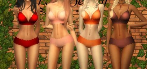 Sims 4 Lingerie Cc Sims 4 Underwear Cc Mods Cc Lingerie Sims 4