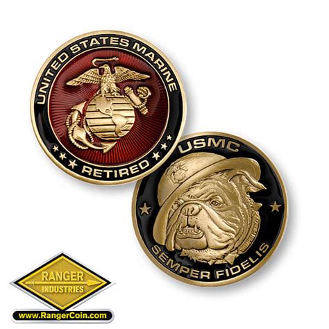 Bulldog – Marine Corps Retired – Ranger Coin Store