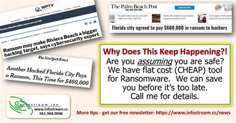 Cybercrime Happens Right Here In Palm Beach County Constantly Infostream