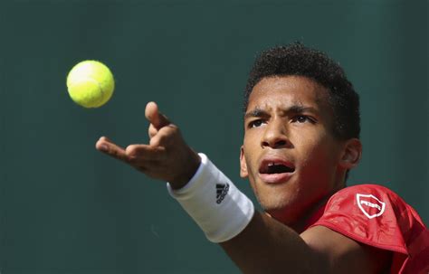 Tennis Le Québécois Félix Auger Aliassime Signe Sa Plus Grande