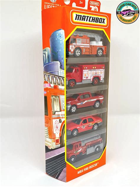 Matchbox Fire Trucks 5 Pack