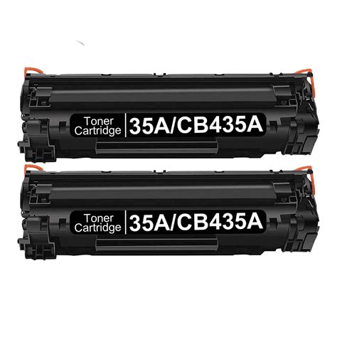 2 Pack New Toner Cartridge For HP 35A CB435A Compatible With HP