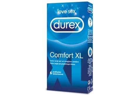 Durex Comfort XL 6 Pezzi