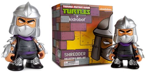 TMNT Shredder Vinyl Figure by Kidrobot | ActionFiguresDaily.com