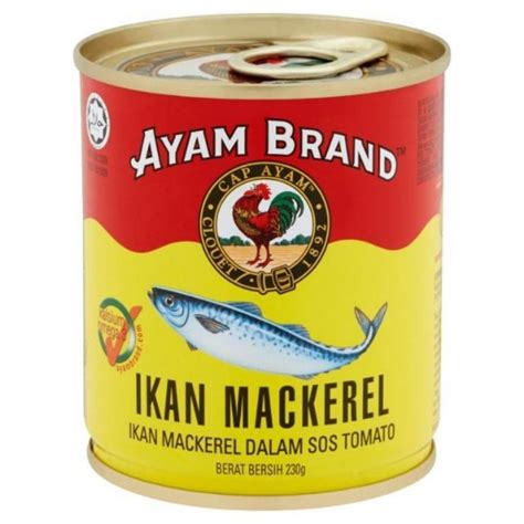 Ayam Brand Sardinemackerel In Tomato Sauce （155g 230g 425g