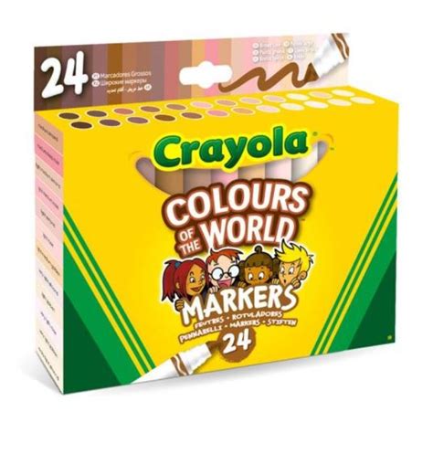 Feutres Colorier Crayola Colours Of The World Dessin Et