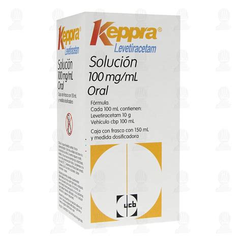 Keppra Solución 100mgml 150ml