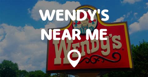 WENDY'S NEAR ME - Points Near Me