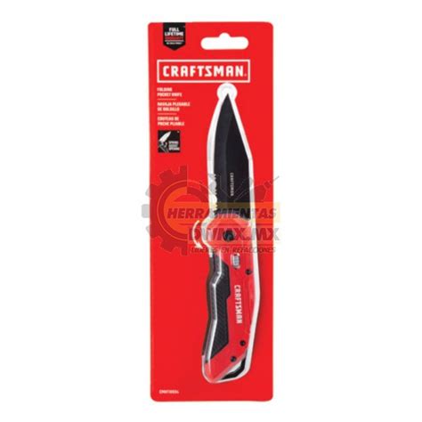 Navaja Cuchillo De Bolsillo Plegable Acero Inoxidable Craftsman Cmht