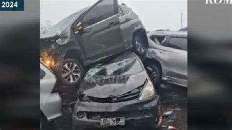 Kronologi Tabrakan Beruntun Di Tol Cipularang Kendaraan Terlibat