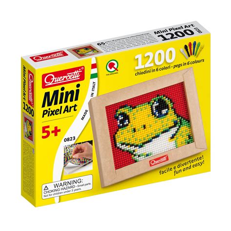 Buy Quercetti Mini Pixel Art Set Frog Online At Desertcartuae