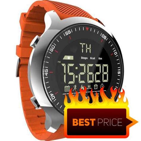 Lokmat Mk Smart Intelligent Watch Orange Shopee Malaysia