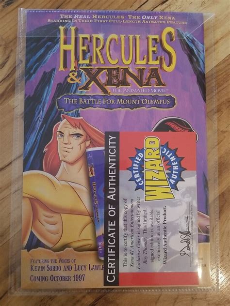 Xena Warrior Princess Signed Authentic Topps Comics Ebay