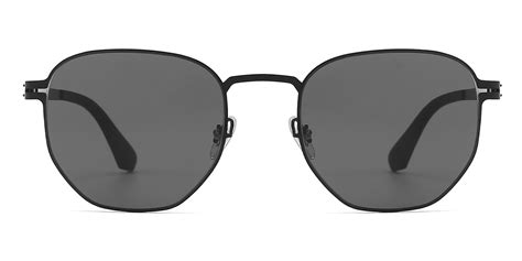 Colt Oval Black Sunglasses For Men And Women