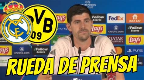 THIBAUT COURTOIS RUEDA DE PRENSA COMPLETA Previa REAL MADRID Vs